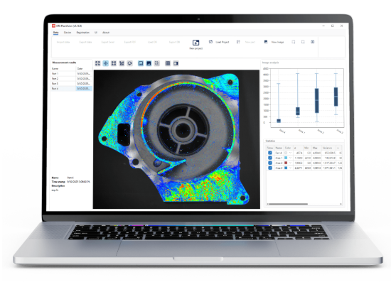PC software for the SITA FluoSpection Qube